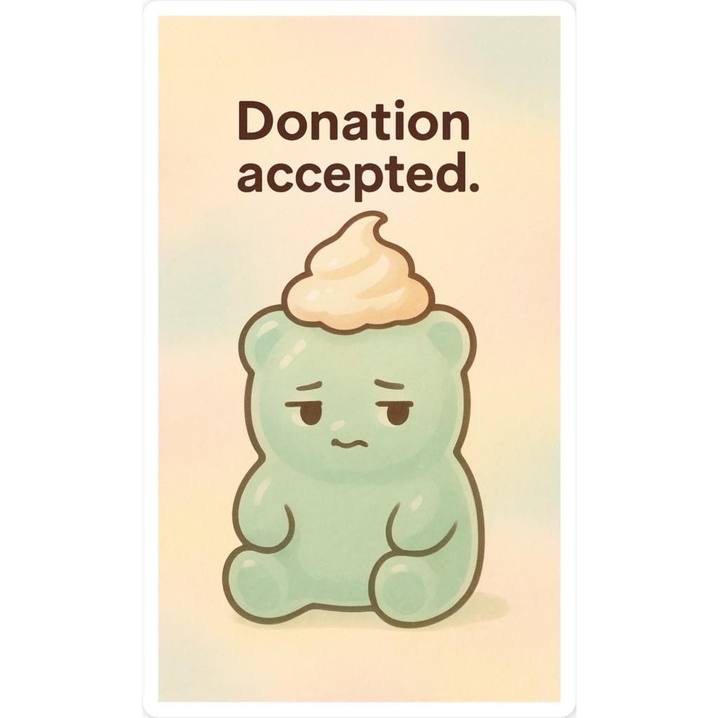 グミ太生成ステッカー