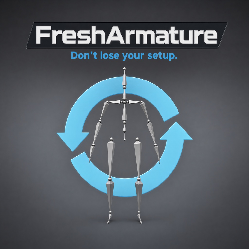 FreshArmature - Stop losing your setup