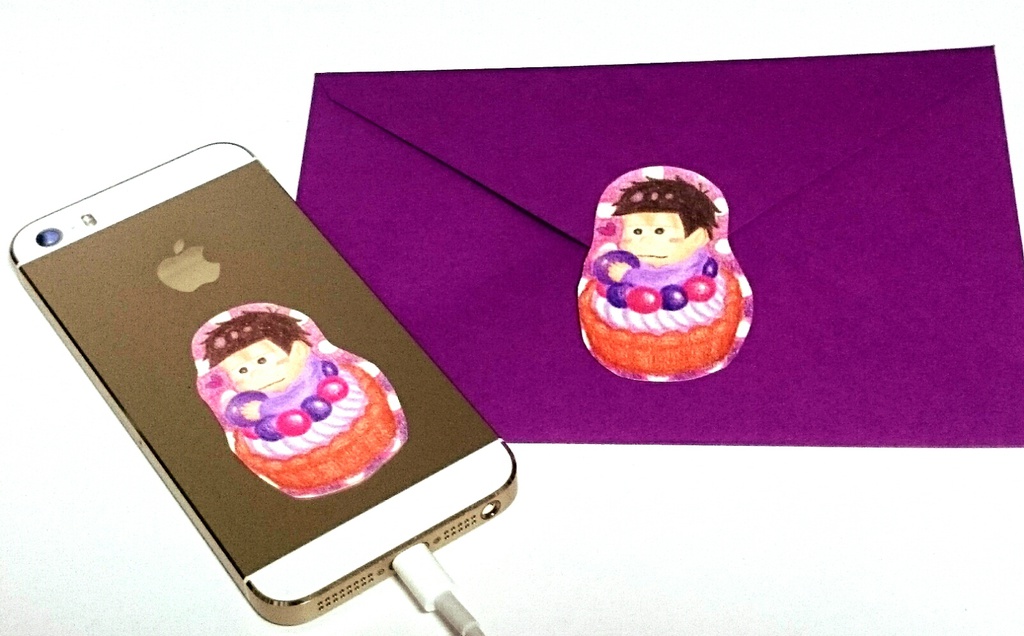 おそ松さんタルトステッカー