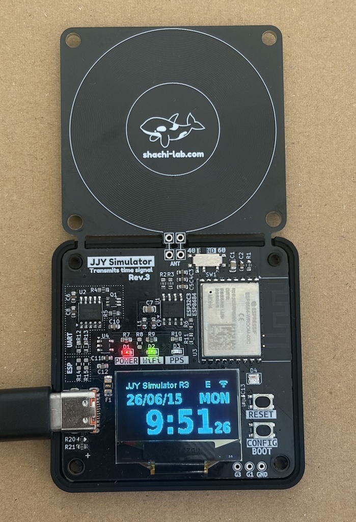 JJY-SIM 電波時計用シミュレーター(ケース入り完成品)