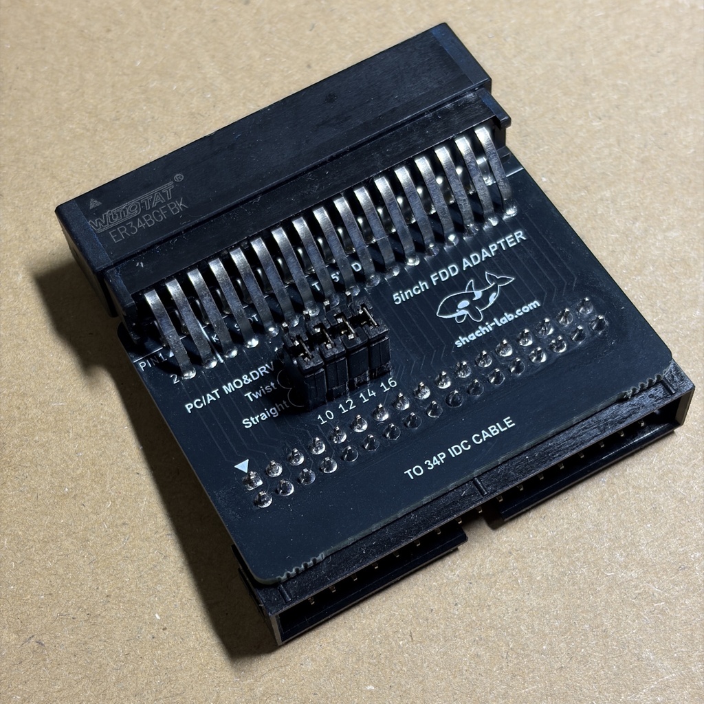 5インチFDD用変換ボード