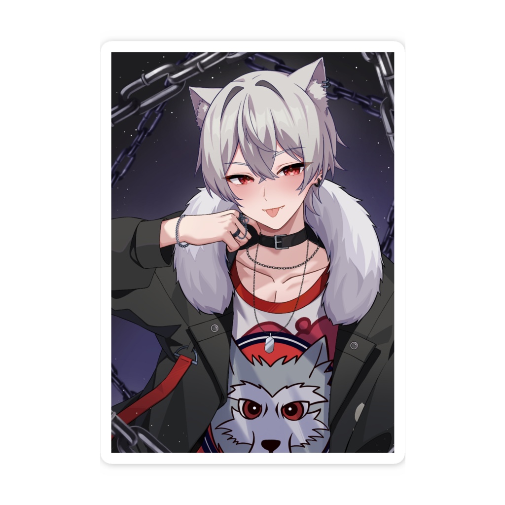 Fantia1000人突破記念 スマホステッカー