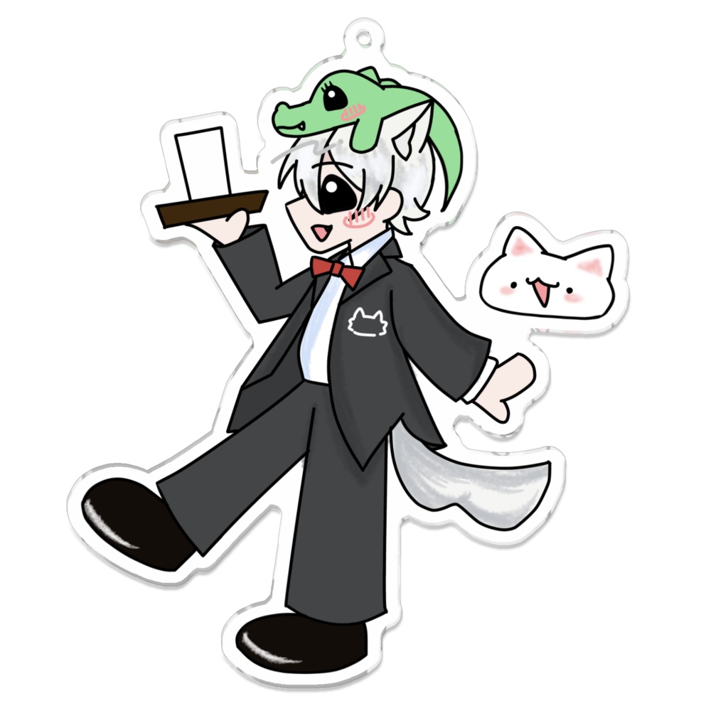 ろっか&つぼみちゃん アクリルキーホルダー