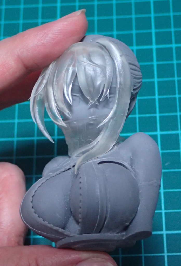 ■アズールレーン U-47胸像 1/7ガレージキット