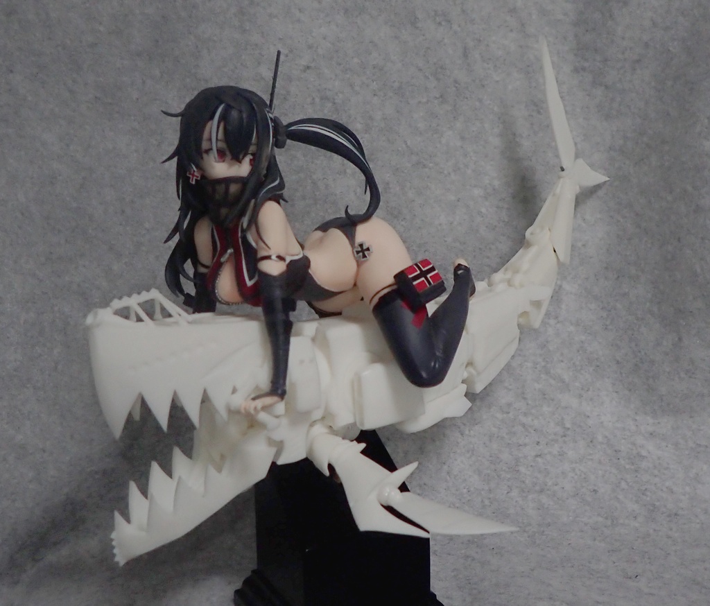 ■アズールレーン 1/8U-47 艤装 ガレージキット(3Dプリント版)