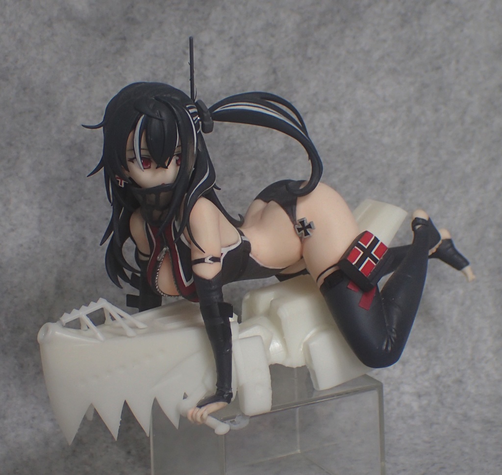 ■アズールレーン 1/8U-47用 艤装台座(3Dプリント版)