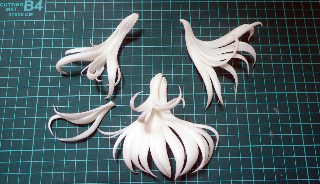 ■アズールレーン 愛宕胸像 ノンスケール(約1/10)ガレージキット(瞳デカール付属)