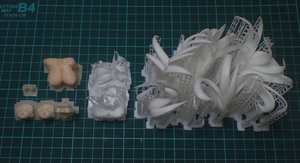 ■アズールレーン 愛宕胸像 ノンスケール(約1/10)ガレージキット(瞳デカール付属)