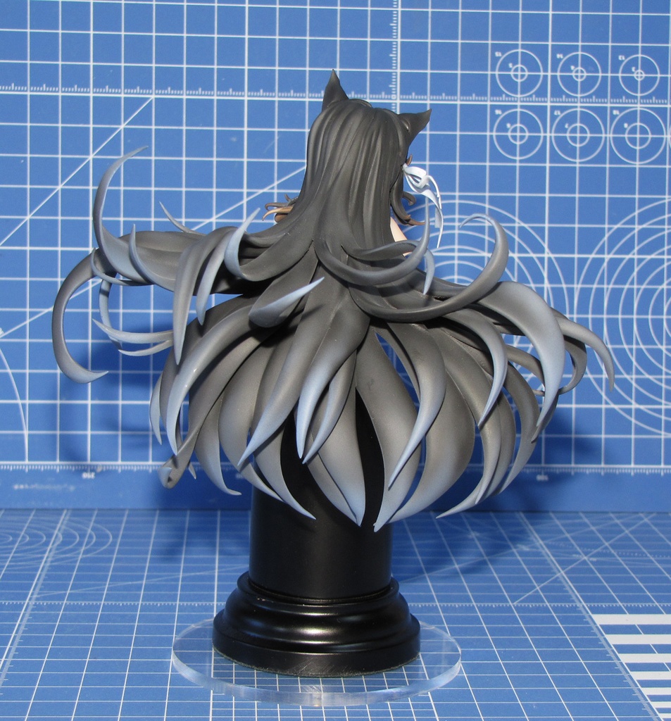 ■アズールレーン 愛宕胸像 ノンスケール(約1/10)ガレージキット(瞳デカール付属)