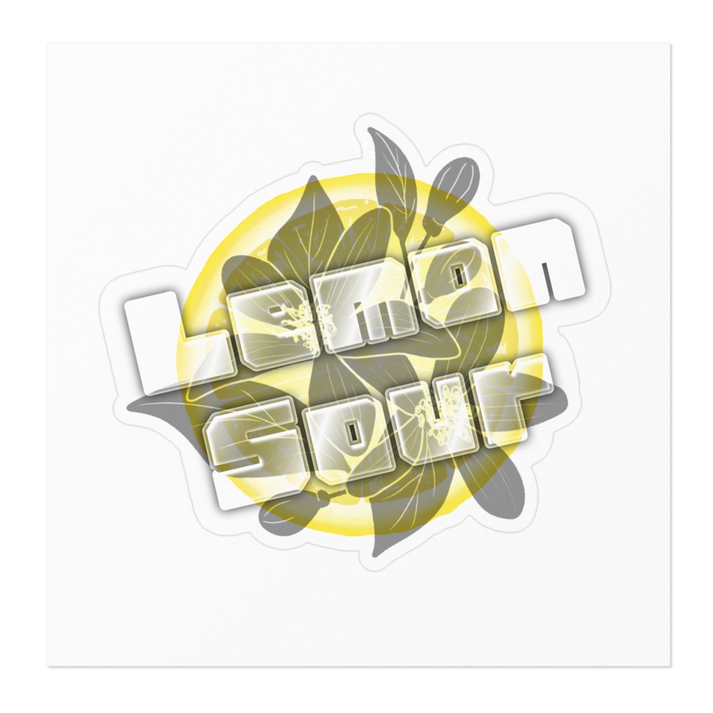 Lemon Sour ロゴステッカー