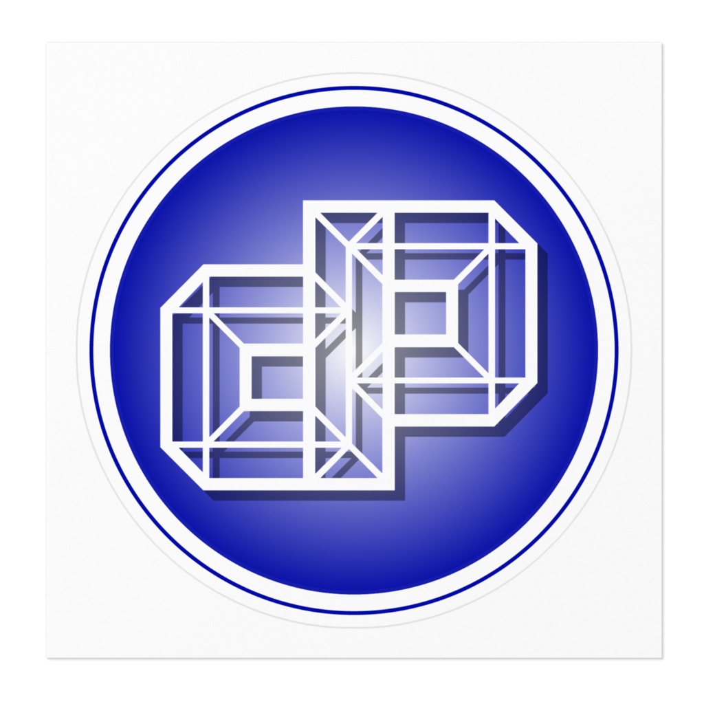 pop. ロゴステッカー