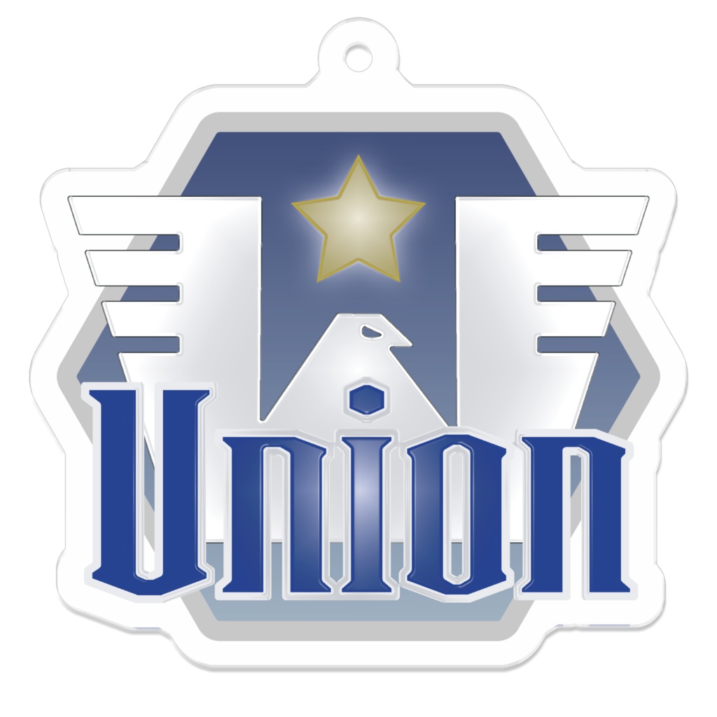 Union ロゴアクリルキーホルダー