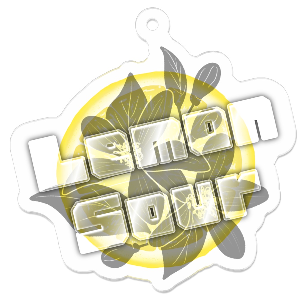 Lemon Sour ロゴアクリルキーホルダー