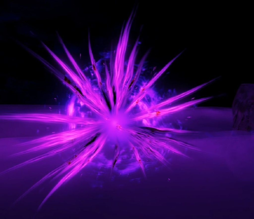 【Unity/VRChat】Deathbomb (Particles, Sound and Shader included) >Sound and ScreenFX on Collision<