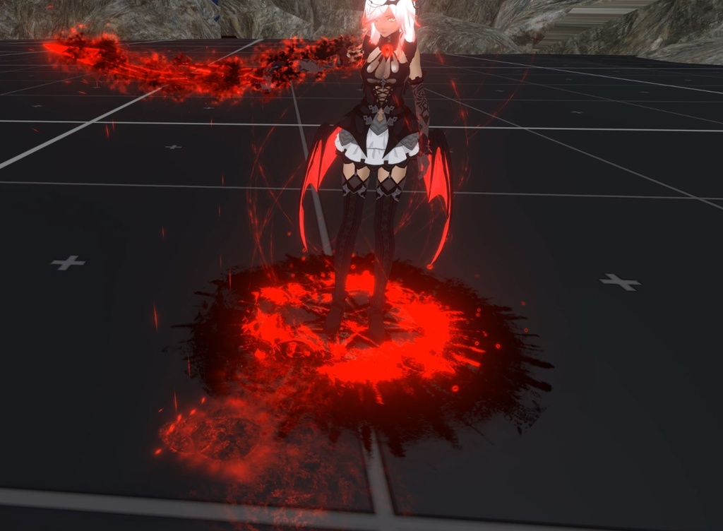 【Unity/VRChat】Crimson Succubus Animation Packages by Floppiii