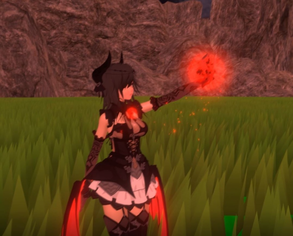 【Unity/VRChat】Crimson Succubus Animation Packages by Floppiii