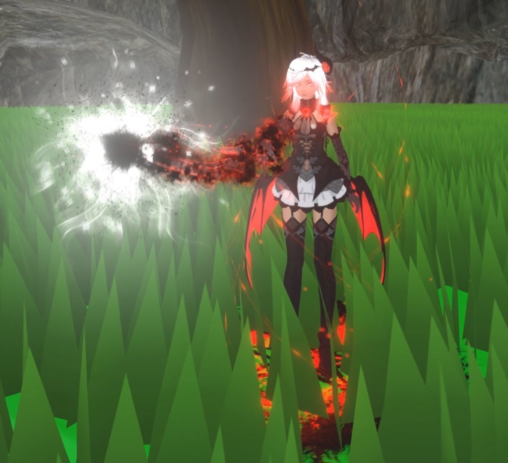 【Unity/VRChat】Crimson Succubus Animation Packages by Floppiii