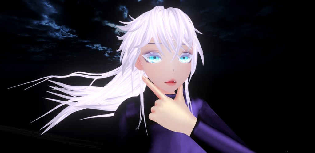 【Unity/VRChat】Jujutsu Kaisen Satomi Gojo Vrchat Avatar by Floppiii