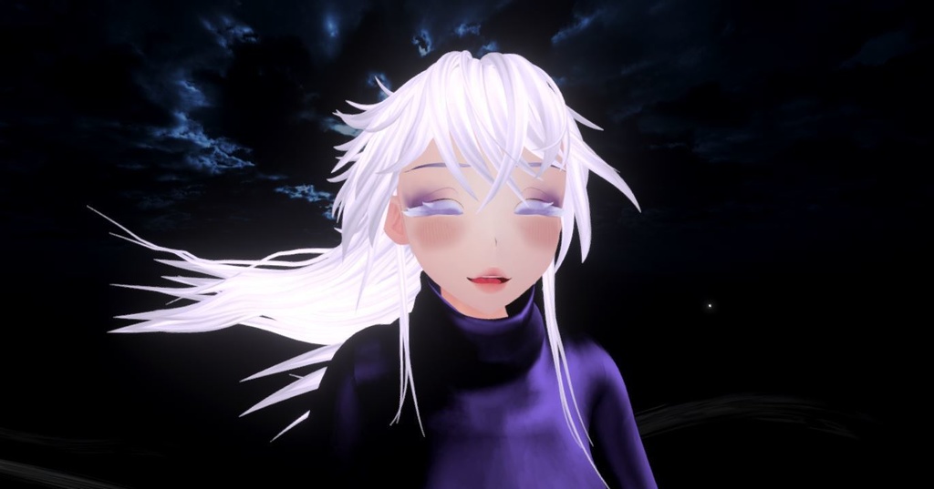 【Unity/VRChat】Jujutsu Kaisen Satomi Gojo Vrchat Avatar by Floppiii