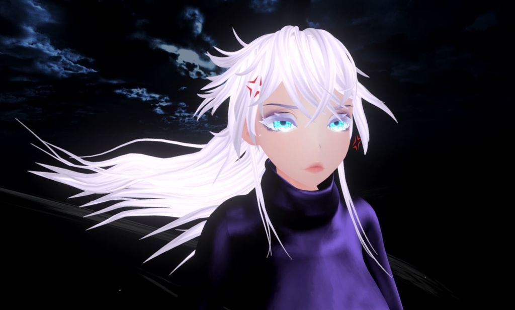 【Unity/VRChat】Jujutsu Kaisen Satomi Gojo Vrchat Avatar by Floppiii