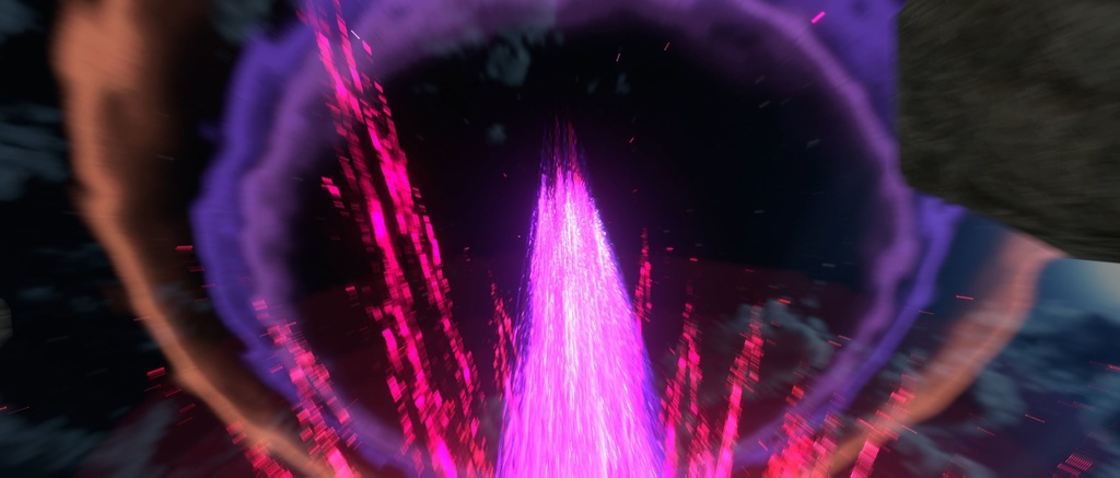 【Unity/VRChat】Lumina, the Gamer Gunslinger Avatar by Floppiii & Lysbell (New Gunblade)