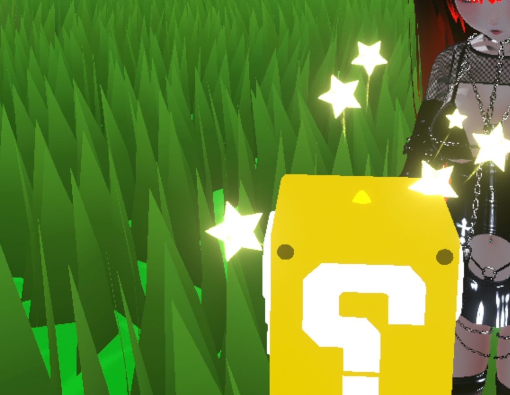 【Unity/VRChat】Lumina, the Gamer Gunslinger Avatar by Floppiii & Lysbell (New Gunblade)