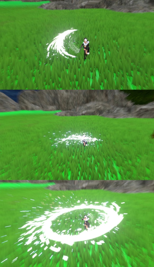 【Unity/VRChat】Lumina, the Gamer Gunslinger Avatar by Floppiii & Lysbell (New Gunblade)