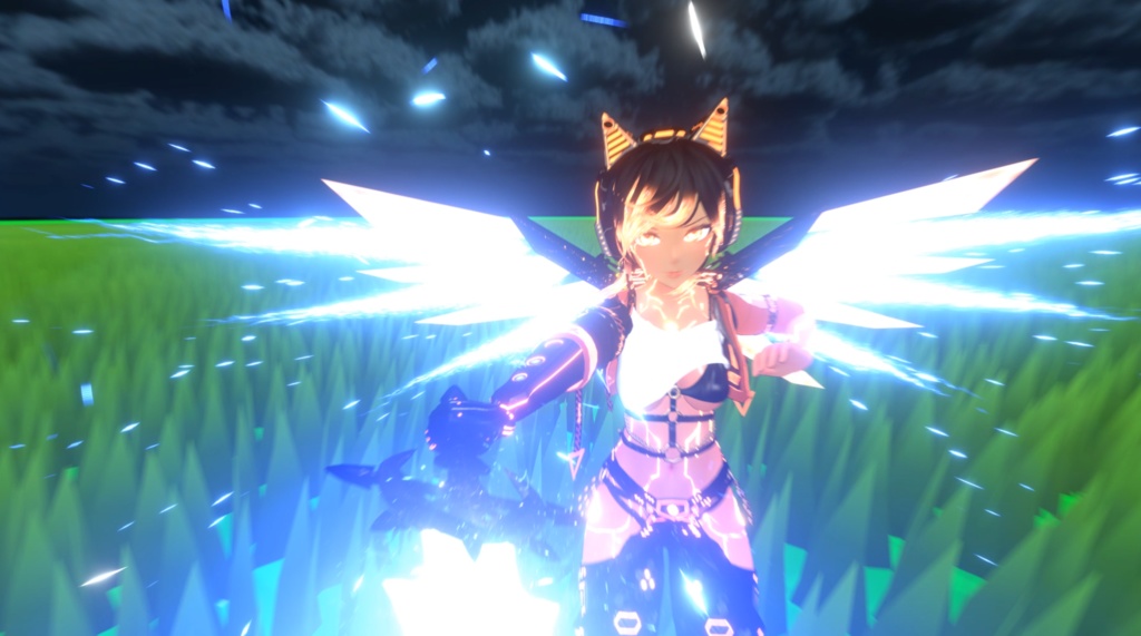 【Unity/VRChat】Cyber Angel Type: Aurelia by Floppiii & Lysbell