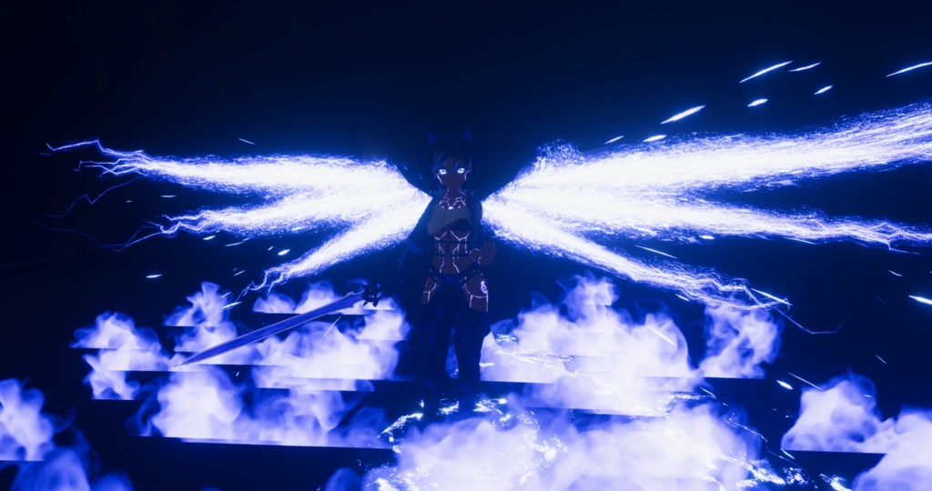 【Unity/VRChat】Cyber Angel Type: Aurelia by Floppiii & Lysbell