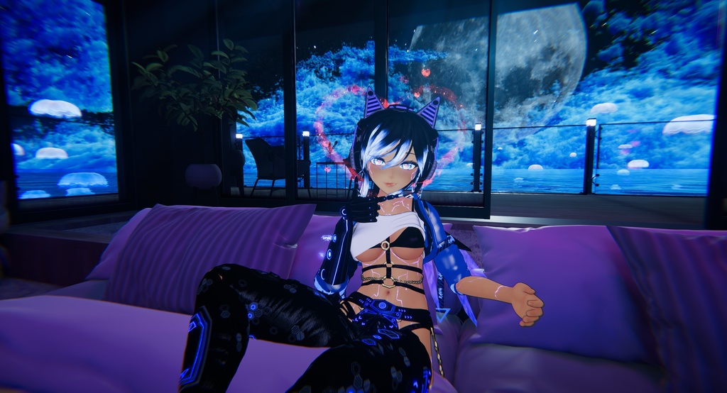 【Unity/VRChat】Cyber Angel Type: Aurelia by Floppiii & Lysbell