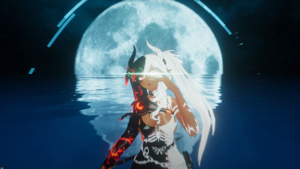 VRchat RP Animation Avatar: Lucia, the half Demon Princess by Floppiii & Lysbell