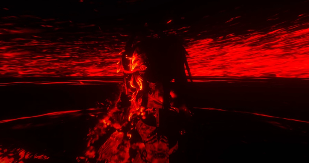 VRchat RP Animation Avatar: Lucia, the half Demon Princess by Floppiii & Lysbell