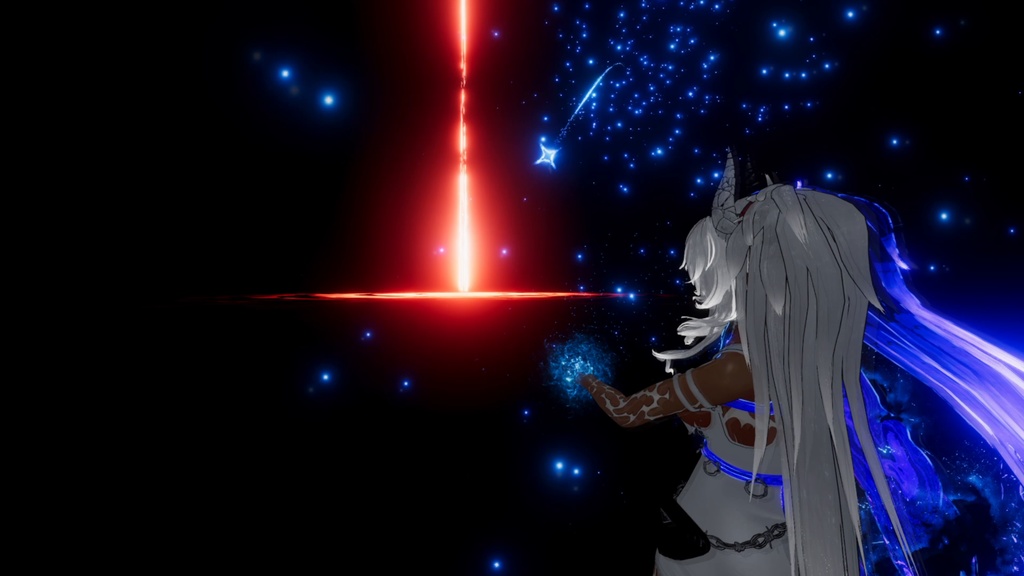 VRchat RP Animation Avatar: Lucia, the half Demon Princess by Floppiii & Lysbell