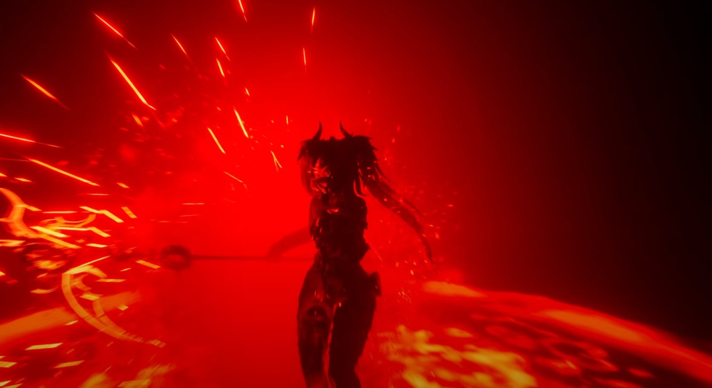 VRchat RP Animation Avatar: Lucia, the half Demon Princess by Floppiii & Lysbell