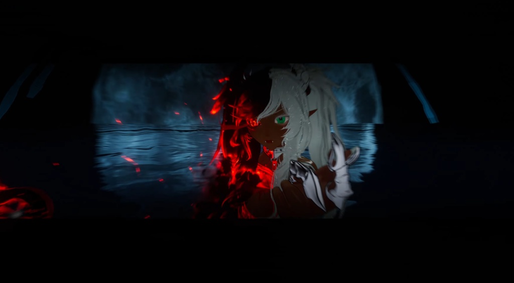 VRchat RP Animation Avatar: Lucia, the half Demon Princess by Floppiii & Lysbell