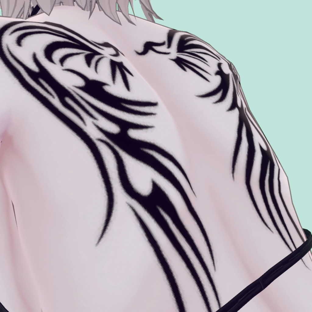 タトゥー3種セットsenbyo&sairou【仙描・豺狼】対応