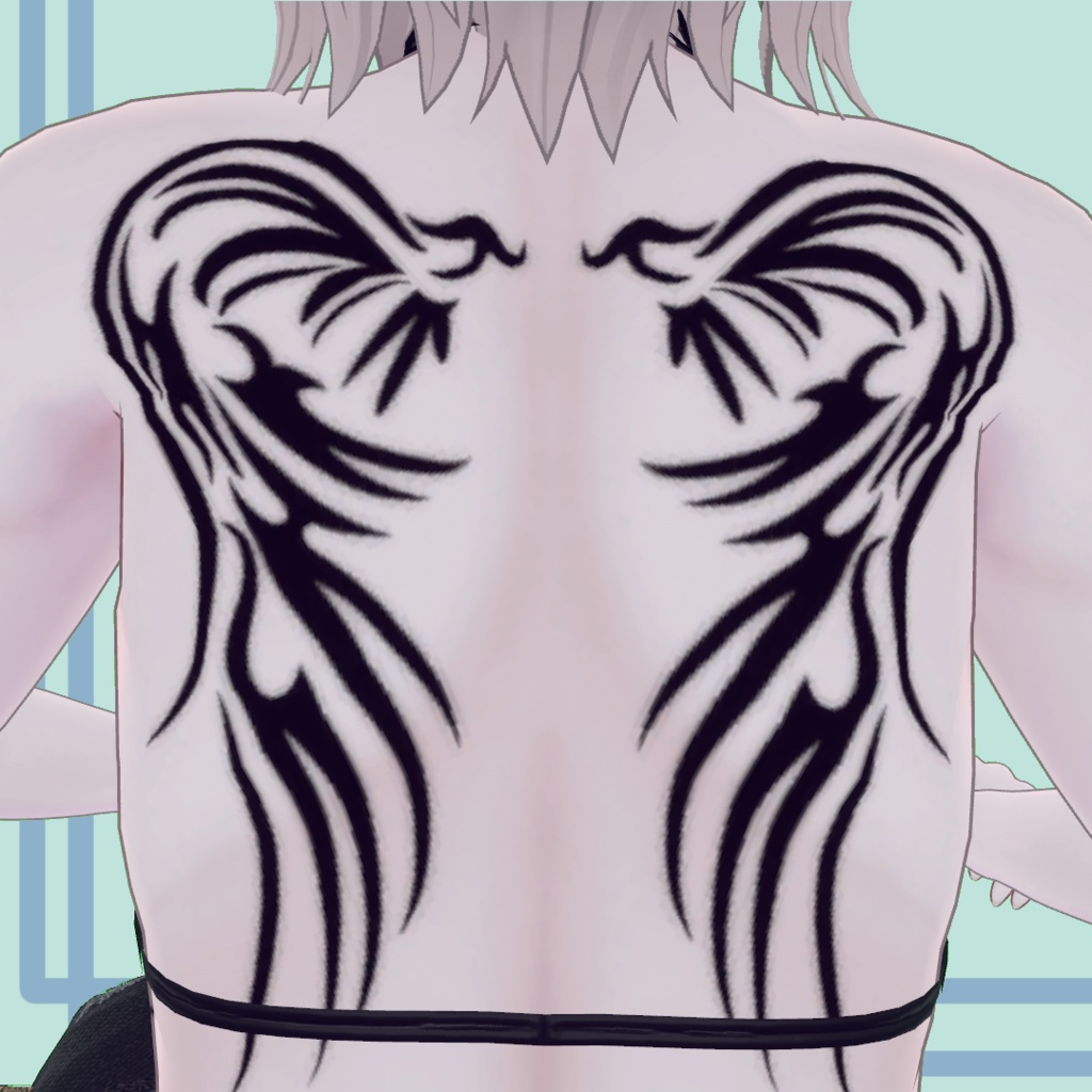 タトゥー3種セットsenbyo&sairou【仙描・豺狼】対応