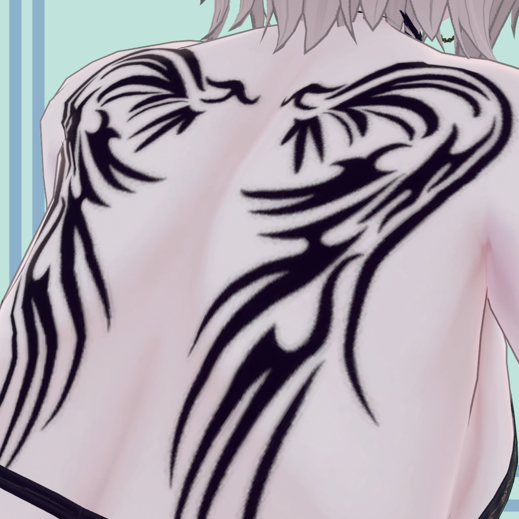 タトゥー3種セットsenbyo&sairou【仙描・豺狼】対応