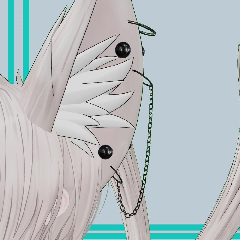 仙描専用けもみみ用ピアスセット