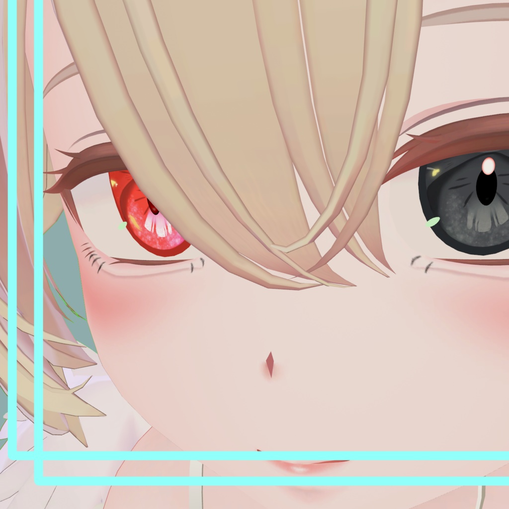 サナティアちゃん用アイテクスチャ全12色+オッドアイ3種