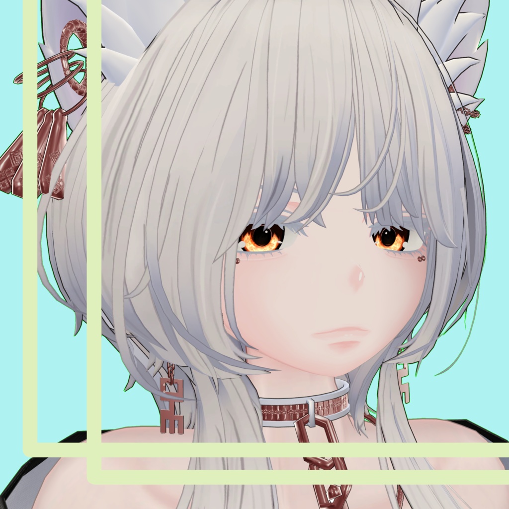 豺狼白肌用ボーイッシュメイク