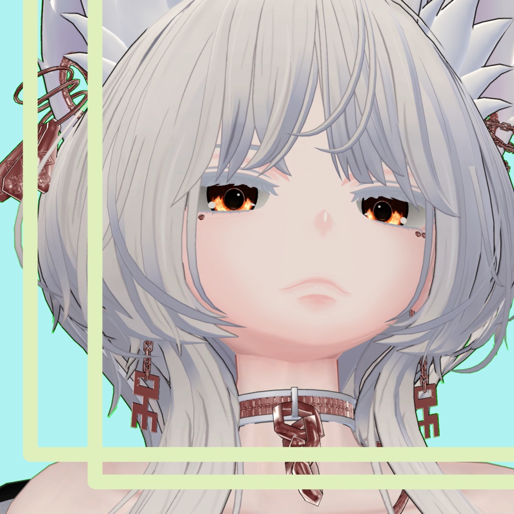 豺狼白肌用ボーイッシュメイク