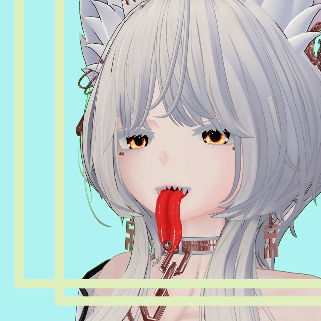 豺狼白肌用ボーイッシュメイク