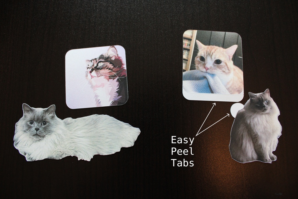 Custom Textured Stickers