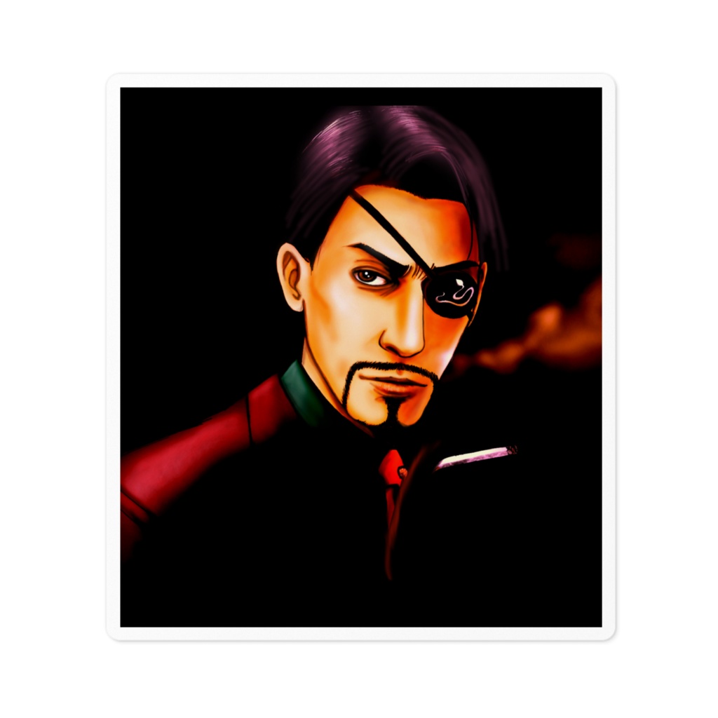 真島吾朗ステッカー 日吉台昇 Booth