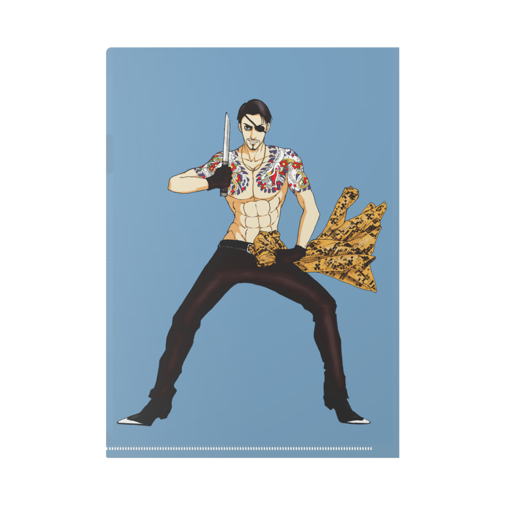 真島吾朗クリアファイル