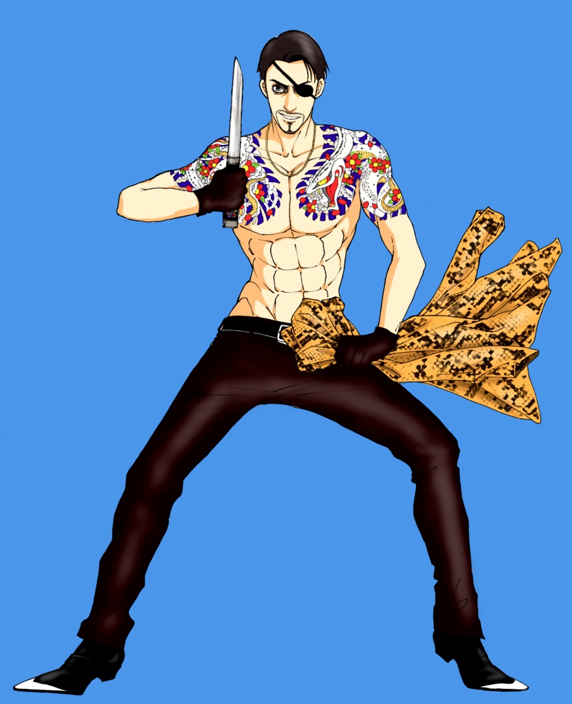 真島吾朗クリアファイル