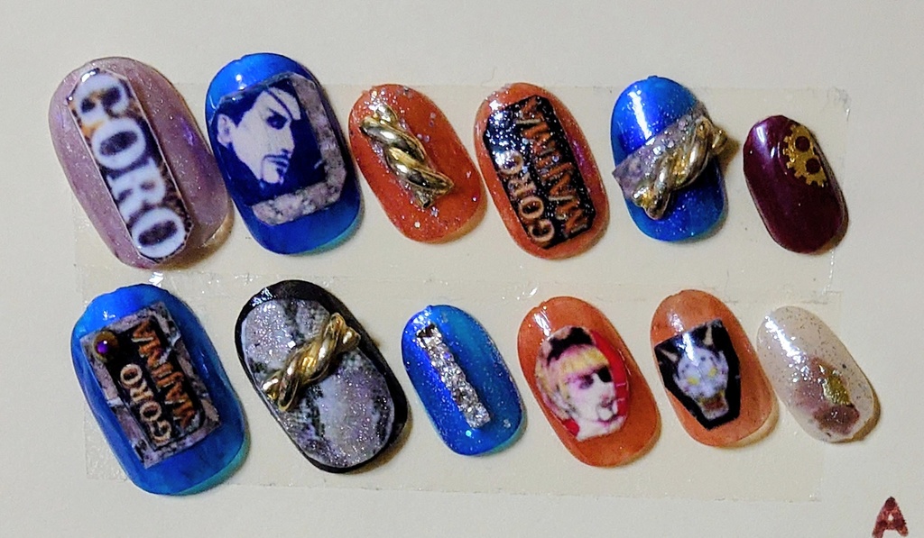 真島吾朗🐍概念 ネイルチップ A