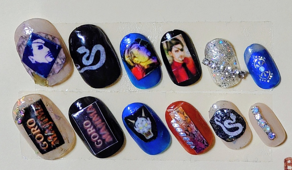 真島吾朗🐍概念 ネイルチップ B