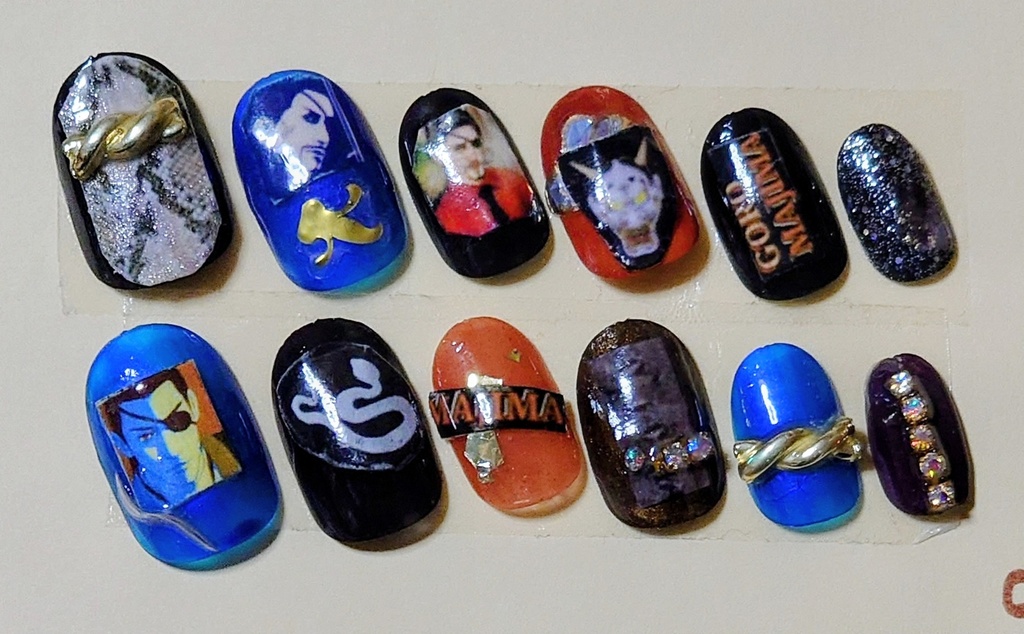 真島吾朗🐍概念 ネイルチップ C